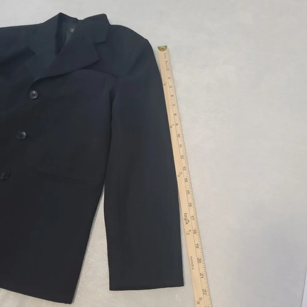 Cole by Sweet Kids boys Husky blazer black size 14H Formal Wedding Event Party